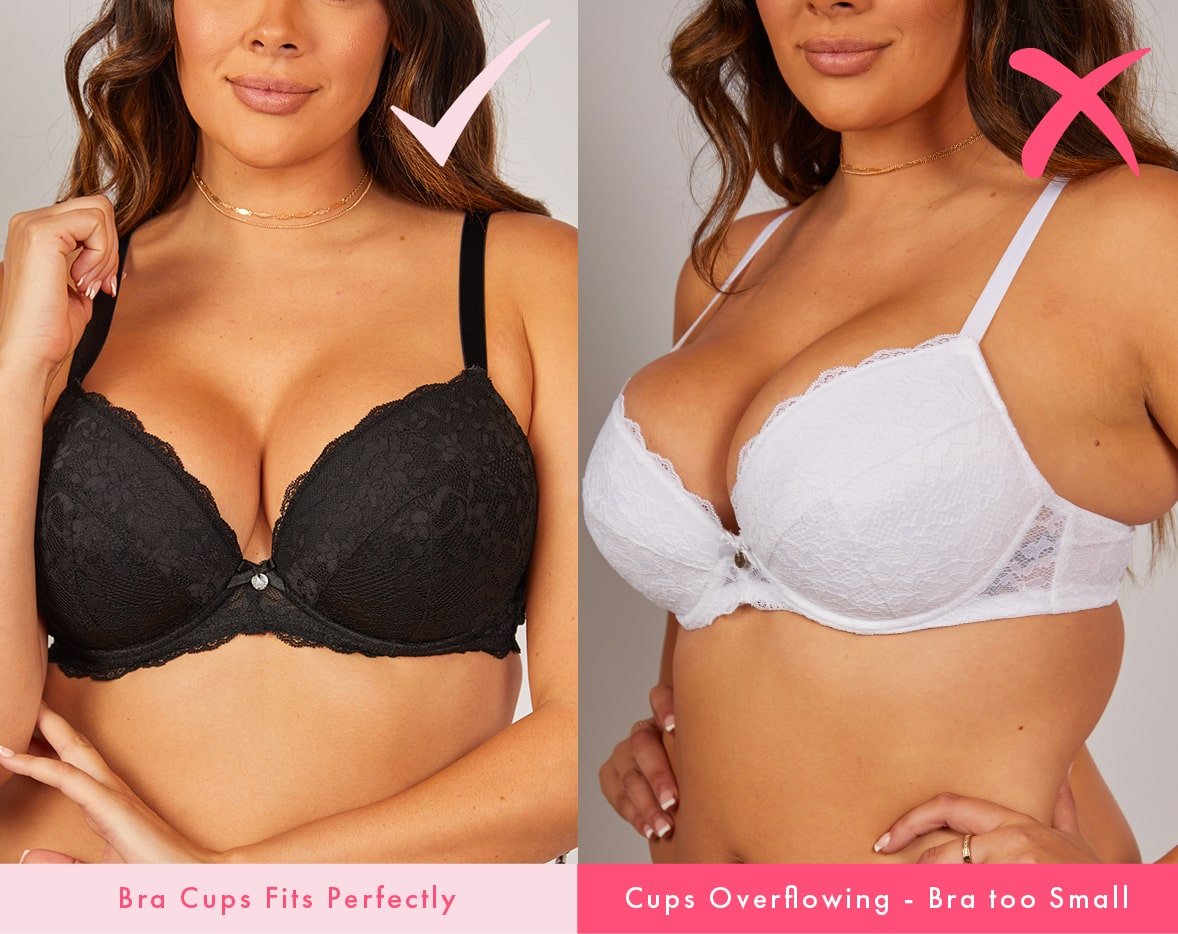 How should bra cups fit?